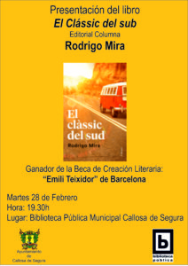 cartel del Libro Rodrigo Mira